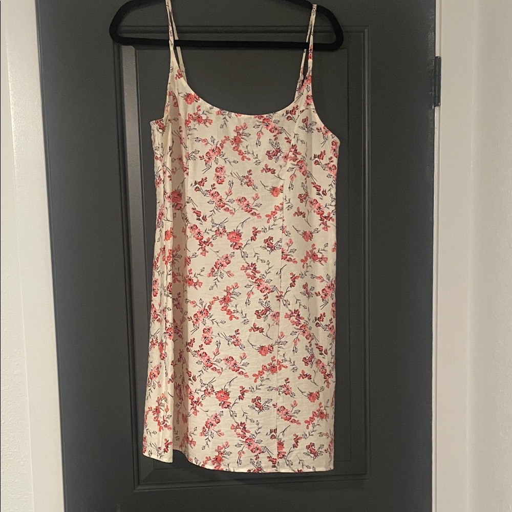 a new day Red and Black Floral Dress